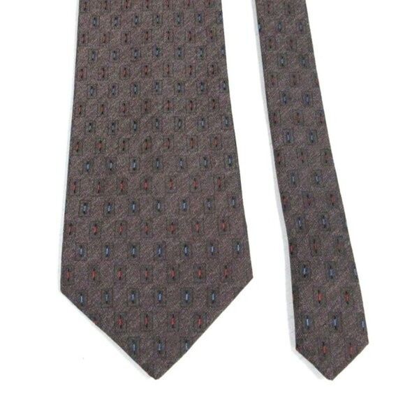 PIATTELLI UOMO Men's 100% Silk Tie Made in U.S.A. 56.5 Inches - Picture 1 of 6